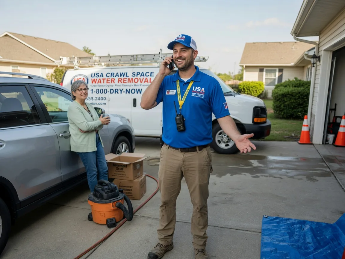 Crawl Space Water Removal New Edinburg, AR FAQs